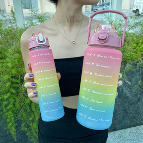 Garrafa Rainbow© 2L + BRINDE: Garrafa de 800ml e Garrafa de 250ml