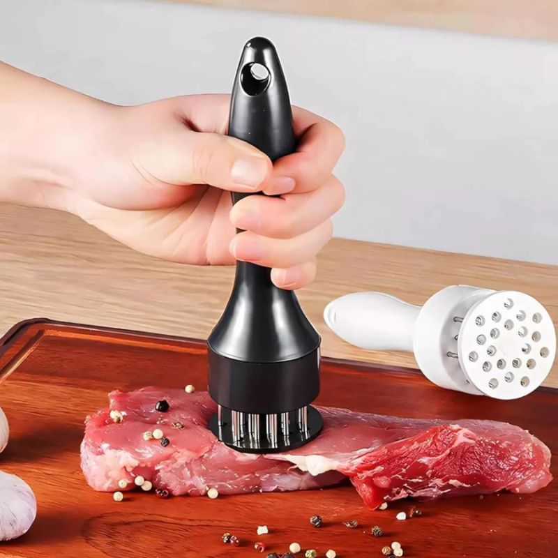 InoxBeef - Amaciador de Carnes Profissional Com Pinos de Inox+ Brinde Exclusivo - Entrega Grátis